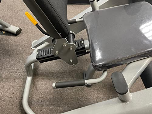 French Fitness Tahoe Iso Lateral Leg Extension Black