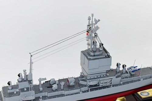 Squadron Nostalgia LLC USS Long Beach CGN-9 Mahogany Scale Model