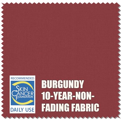 EliteShade APOLLO 3-Tier 10x10FT Aluminum Cantilever Patio Umbrella Burgundy