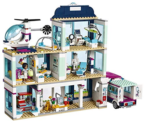 LEGO Friends Heartlake Hospital 41318 Building Kit Multicolor