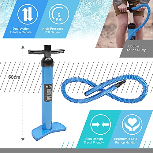 Bluefin SUP 10′8″ Aura FIT Stand Up Paddle Board Kit Blue