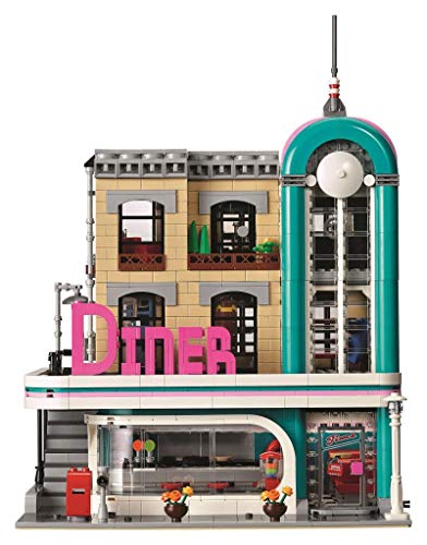 LEGO Creator Expert Downtown Diner 10260 Building Kit Multicolor
