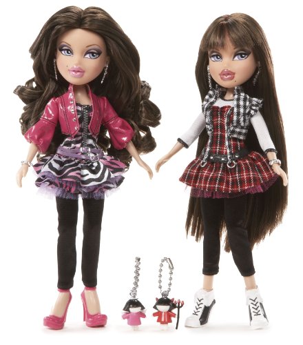 Bratz Twinz Dollpack Roxxi and Phoebe Black