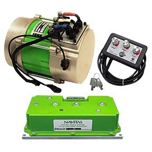 NIVEL Navitas Conversion Kit for Club Car Golf Carts | 2022-Up Models with APPS Throttle | High Speed/Torque 5KW AC Motor & 600A TAC2 Controller