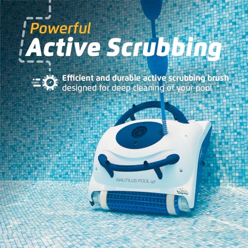 Dolphin Nautilus 2024 Automatic Robotic Pool Vacuum Cleaner White
