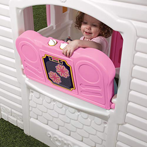 Step2 Sweetheart Playhouse with Kitchenette Pink/White