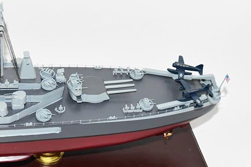 Squadron Nostalgia LLC USS Massachusetts BB-59 Battleship Mahogany Model 24-Inch
