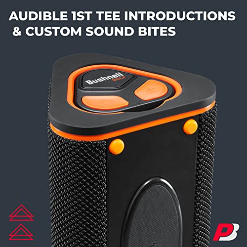 PlayBetter Bushnell Wingman View Golf Speaker Bundle Wingman View & Protective Pouch Wingman View