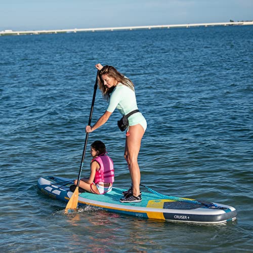 Body Glove Cruiser+ Inflatable Stand Up Paddle Board Teal/White