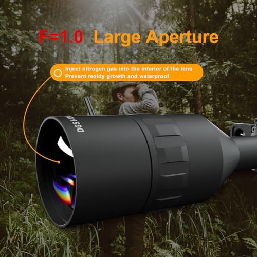 Hwishare Twilite Rifle Scope Full Color Night Vision Black