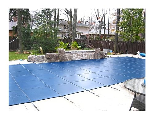 ONESTOCK Inground Swimming Pool Winter Safety Cover Blue