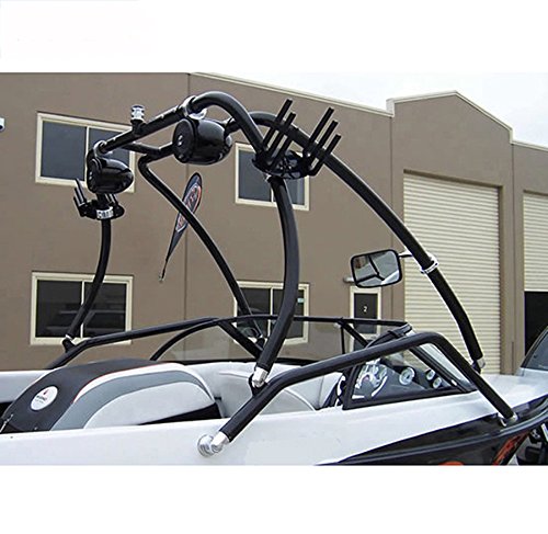 Krypt Towers Origin Catapult Universal Wakeboard Boat Tower Black