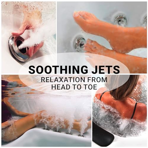 Essential Hot Tubs Select Series 40-Jet 6-Person Lounger Gray