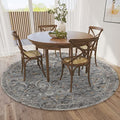Dalyn Jericho JC4 Silver 10' x 10' Rectangle Soft Round Rug