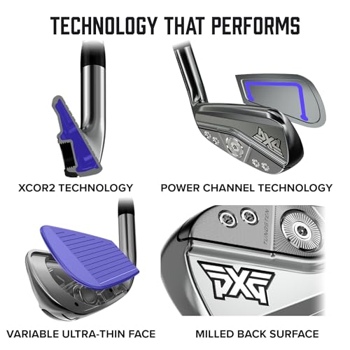 PXG 0311 GEN6 P Iron Set 7 Clubs (5 - GW) Right Hand Stiff Flex Graphite Shaft