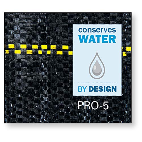 Dewitt P4 Pro 5 Ounce Weed Barrier Ground Cover Fabric Black 4 x 250 Feet 8 Pack