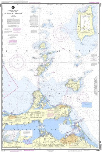 Oceangrafix NOAA Chart 14844 Islands in Lake Erie, Put-in-Bay