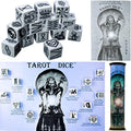 Hengulus Finely Etched Tarot Dice Fortune Telling Game Set
