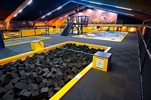 FoamRush Pit Foam Blocks 6"x6"x6" Pack of 1000 Black