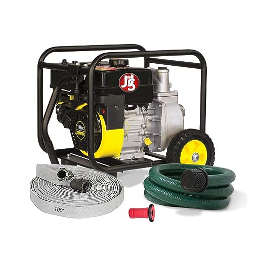 JJS Fire Supply Portable Wildfire Protection Pump and Hose System