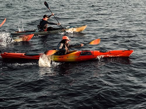 Wilderness Systems Tsunami 140 Sit Inside Touring Kayak with Rudder Purple Dawn