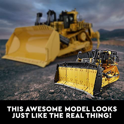 LEGO Technic App-Controlled Cat D11 Bulldozer 42131 Building Set for Adults Black