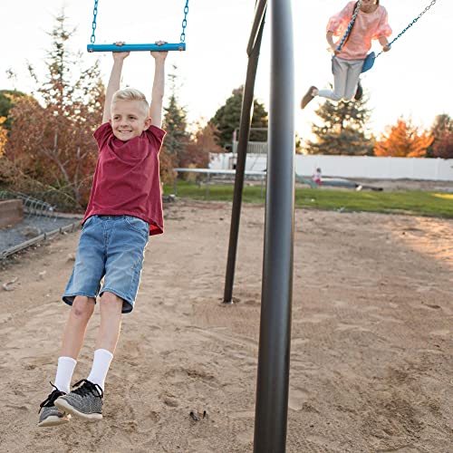 Lifetime Adventure Tower Swing Set Playset Malibu Blue