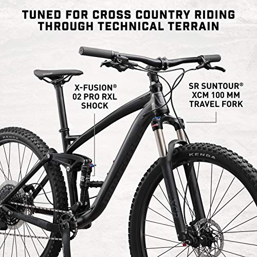 Mongoose Salvo Comp Adult Mountain Bike 29-inch 12-Speed Black