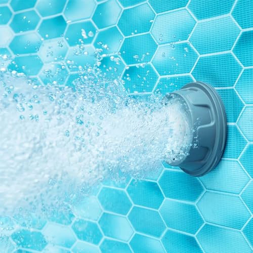 Funsicle Oasis Designer Above Ground Swimming Pool Chevron Rattan