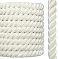 Right Rope Twisted 100% Nylon Rope 1 1/4 inch x 200 feet White