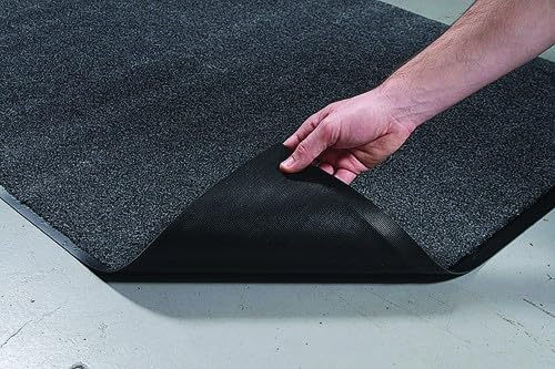 Legendary Doormats Indoor Durable Olefin Floor Mat Heavy Traffic Navy Blue 4' x 60''
