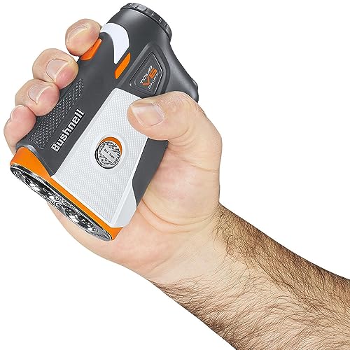 Bushnell Golf Tour V6 Shift Patriot Laser Rangefinder White/Orange/Black