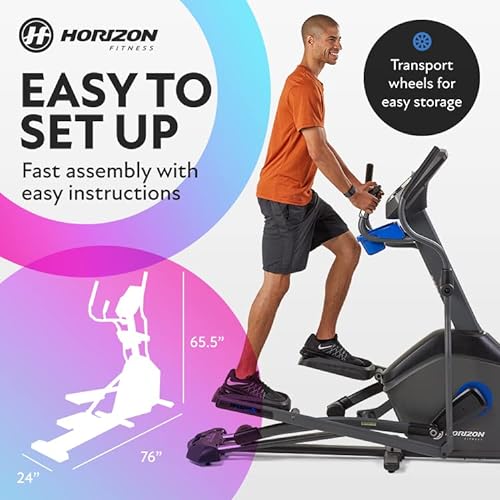 Horizon Fitness 7.0 AE Elliptical Trainer Black