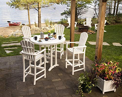 Polywood Palm Coast Bar Set Slate Grey