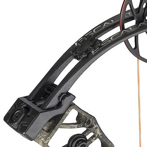 Bear Archery Escalate Adult Compound Bow Package 70 lb Draw Weight Right Hand True Timber Strata