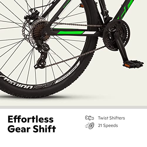 Schwinn High Timber ALX Mountain Bike Black/Green