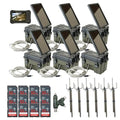 Stealth Cam HME Trail Camera 12V Solar Power Bundle with 6X Accessories
