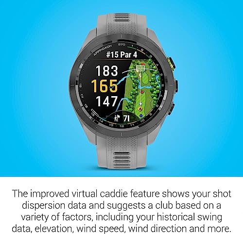 Garmin Approach S70 Premium GPS Golf Watch Black