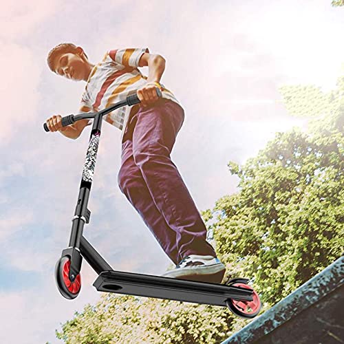 NC Stunt Scooter Aluminum Alloy 2 Wheels Black