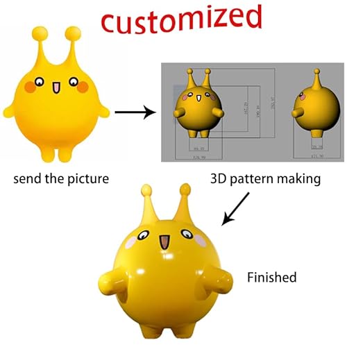 Piamif Customized Inflatable Cartoon Plush Costume As the Picture Show
