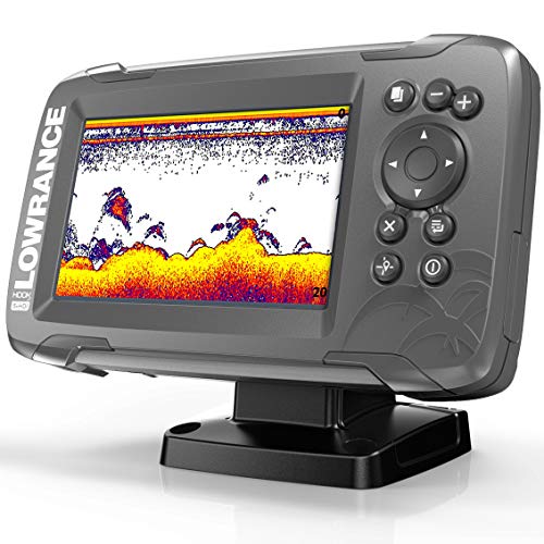 Lowrance HOOK2 5X Fish Finder with SplitShot Transducer and GPS Plotter Splitshot