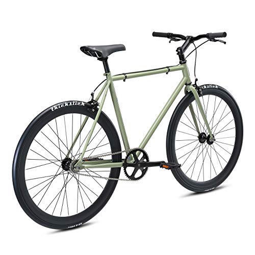 FUJI Declaration Urban/Single Speed Bike 2022 (55 cm) Khaki Green