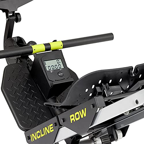 Total Gym Foldable Incline Rowing Machine with 6 Resistance Levels, Black