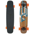 Loaded Boards Basalt Tesseract Bamboo Longboard Skateboard Complete Dark Blue