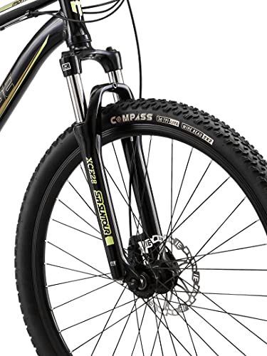 Mongoose Montana Sport Mountain Bike 21-Speed 27.5-Inch Wheels 15-Inch Frame Black