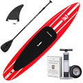 Tower Paddle Boards iRace Inflatable 12’6” Stand Up Paddle Board Red, White