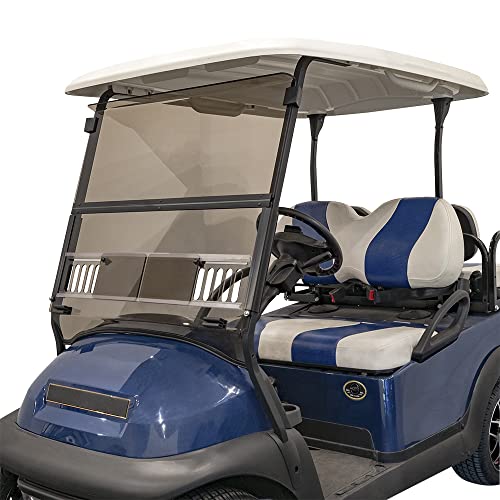 RED DOT Yamaha G29 Drive (07-16) Tinted Vented Fold Down Golf Cart Windshield - US Made