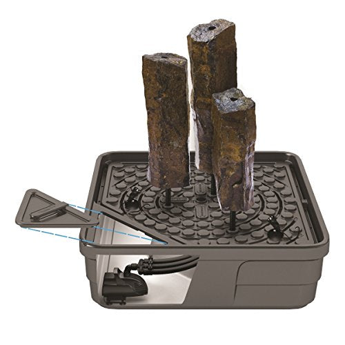 Aquascape Mongolian Basalt Columns Water Fountain Kit, Set of 3
