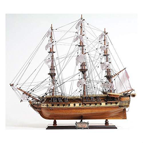 Unknown Constitution Medium Model Ship Wood Multicolor