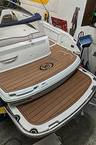 Generic Boat EVA Faux Teak Decking Floor for 2017 Supra SC Cockpit Kit